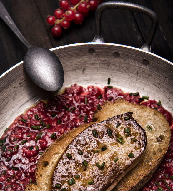 Bloc de foie gras de canard sans morceaux mi-cuit