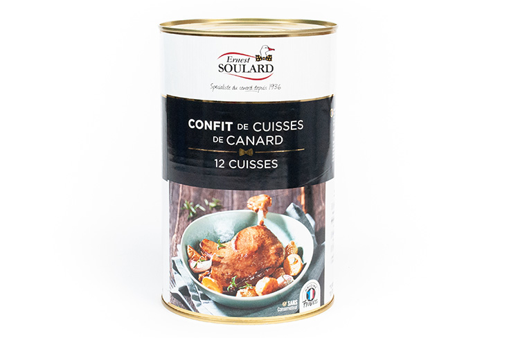 Cuisses confites de canard x12