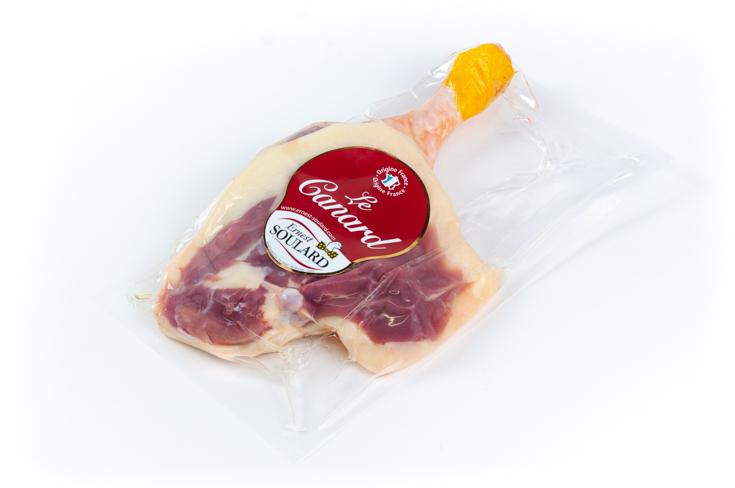 Cuisse de canard à confire sous vide Soulard