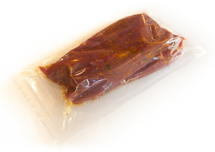Aiguillette de canard au piment d'Espelette sous vide