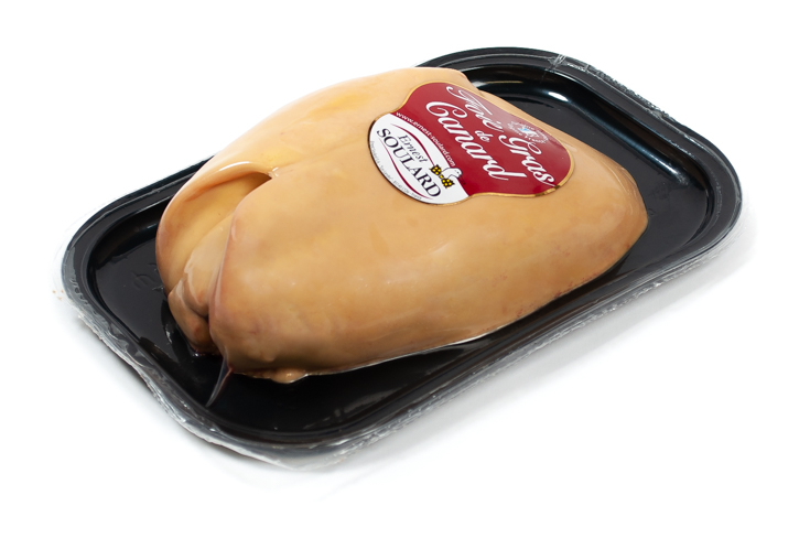 Foie gras de canard cru entier frais