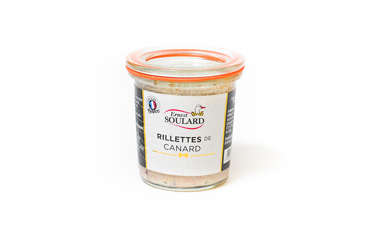 Verrine rillettes de canard