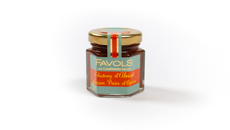 Chutney d'abricot, façon pain d'épices
