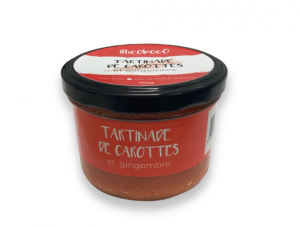 Tartinade de carottes et gingembre