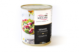 Gésiers de canard confits - Bidon Soulard