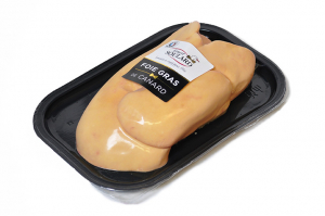 Foie gras de canard cru déveiné frais