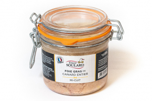 Foie gras de canard entier mi-cuit à déguster