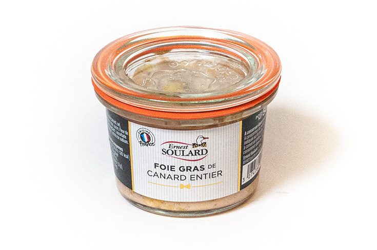 Foie Gras De Canard Entier Mi-Cuit Ernest Soulard - Frais 