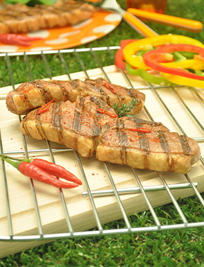 Côtelettes de canard au piment d'Espelette à déguster